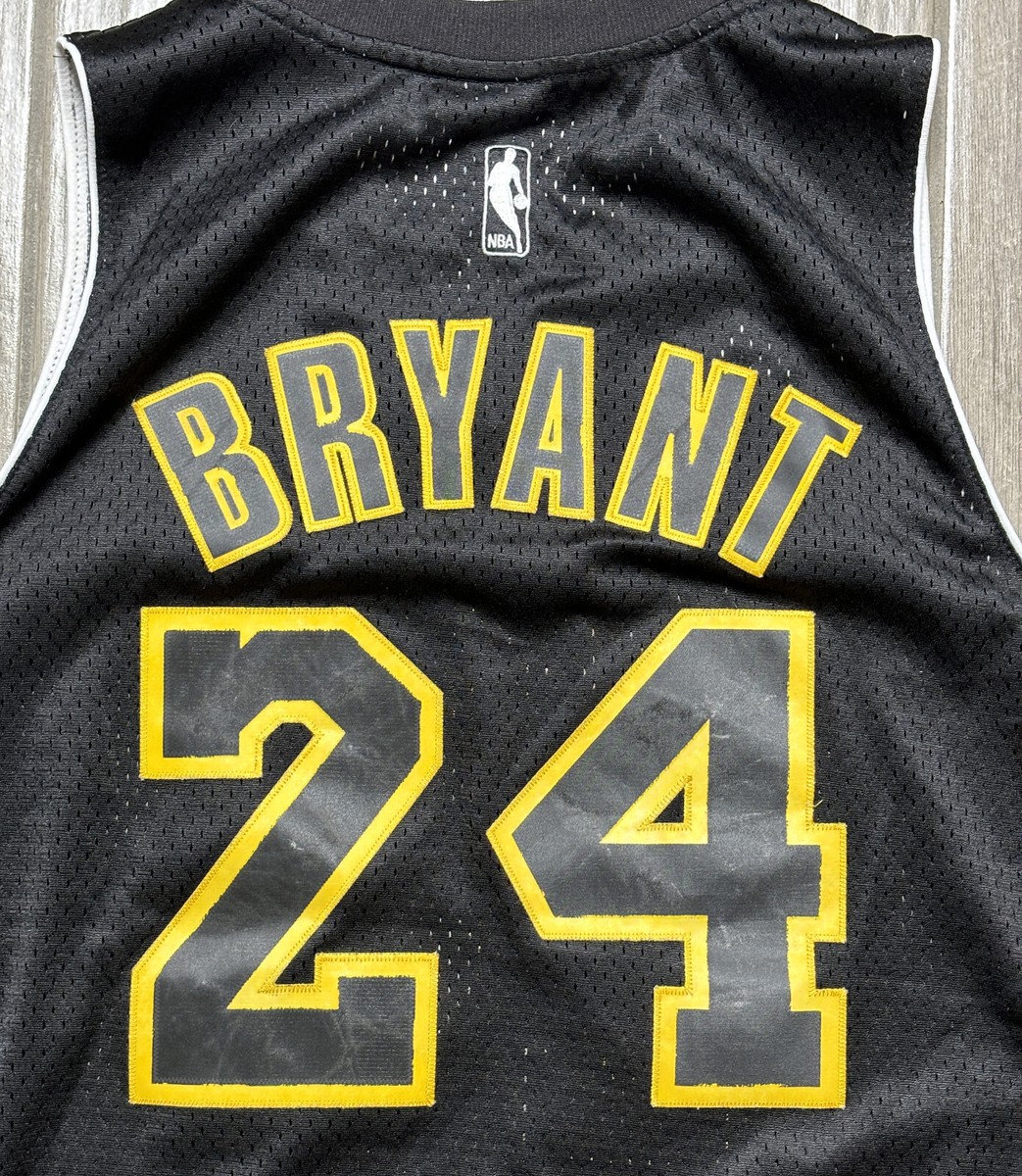 Kobe Bryant #24 Los Angeles Lakers Basketball Jersey adidas Black