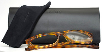 SAINT LAURENT SL12 006 Tortoise Womens Semi Cat Eye Eyeglasses 54-16-140 B:39