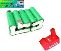 Tauschpack FüR Kress Akku 18 V -2,2 Li-Ion Mit 2,2 Ah Sanyo Zellen