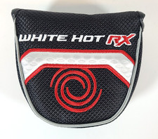NEW Odyssey White Hot RX Mallet Putter Head Cover Red Black