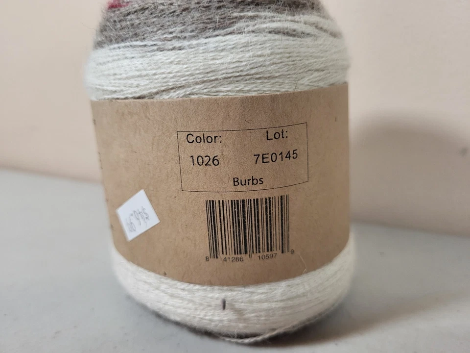 Hikoo Concentric Yarn 100% Baby Alpaca Burbs #1026 - Image 3 of 4