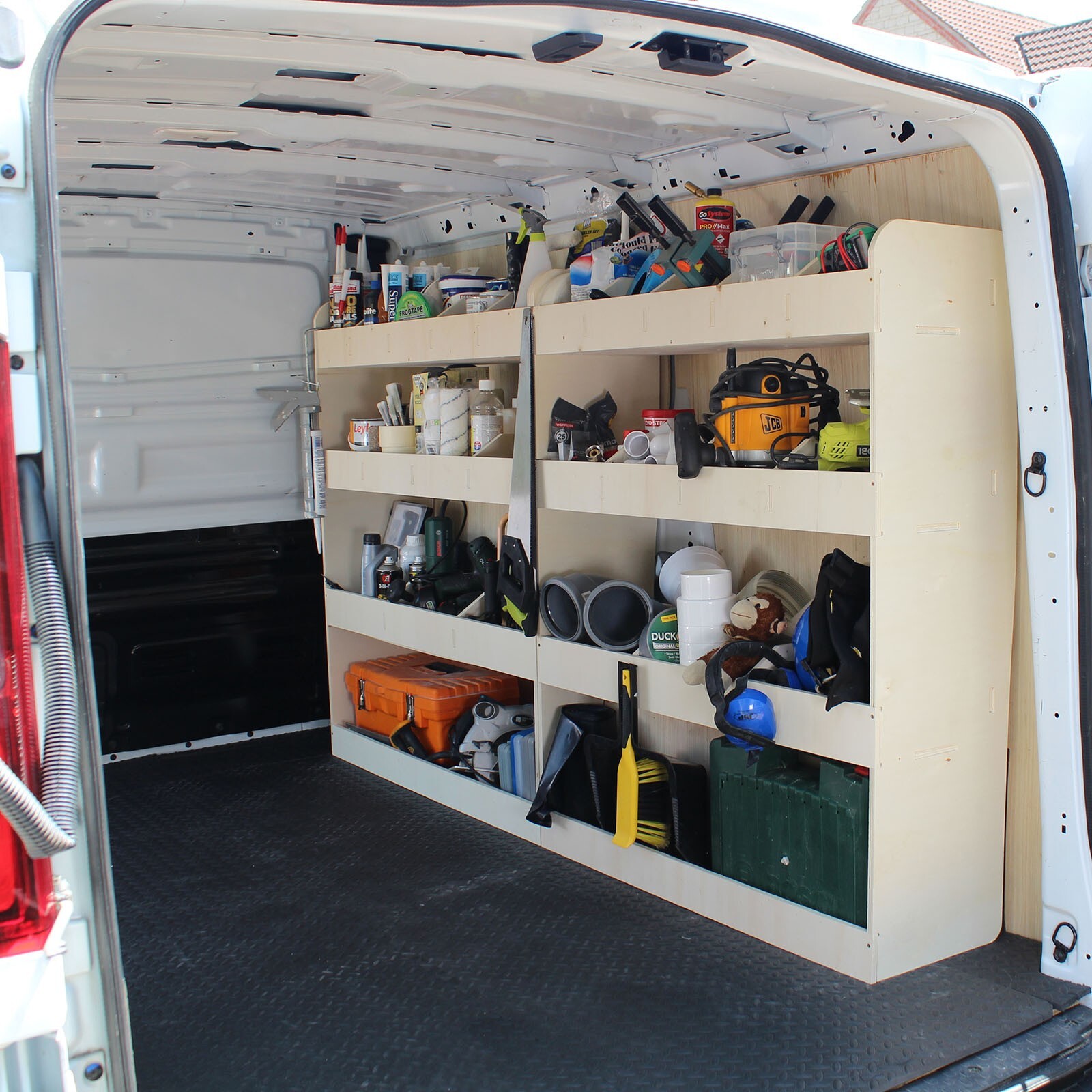 Nissan Primastar (NV300) SWB L1 Full Driver Side Van Racking Tool Storage