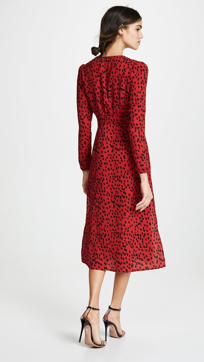 rahi red leopard scarlett dress Vestido Maxi Scarlett Leopard - Leopardo