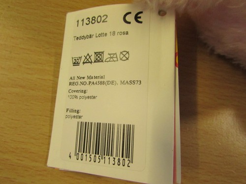 Superb Collectable NEW (BNWT) STEIFF Lotte the Teddy Bear (All tags present!) - Picture 5 of 6