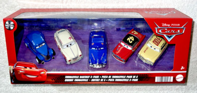 DISNEY CARS THOMASVILLE RACEWAY 5 PACK  **NEW**