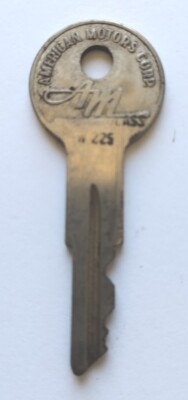 #ad Vintage Key AMC American Motors Corp Briggs amp; Stratton W225 Glass Appx 2 1 16” $7.93
