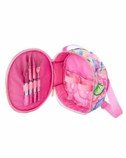 Lily Pulitzer Havana Cocktail Picnic Bag NEW w/ wine stems forks knives