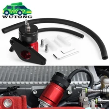 Red Adjustable Blow Off Valve Recirculation BOV For 02-07 Subaru WRX 04-17 STI