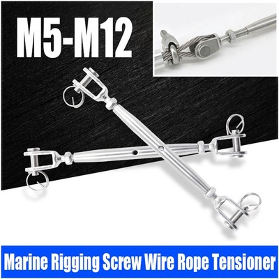 Length Adjuster Clamp Tensioner Jaw Turnbuckle Bolt  Steel Wire Rope