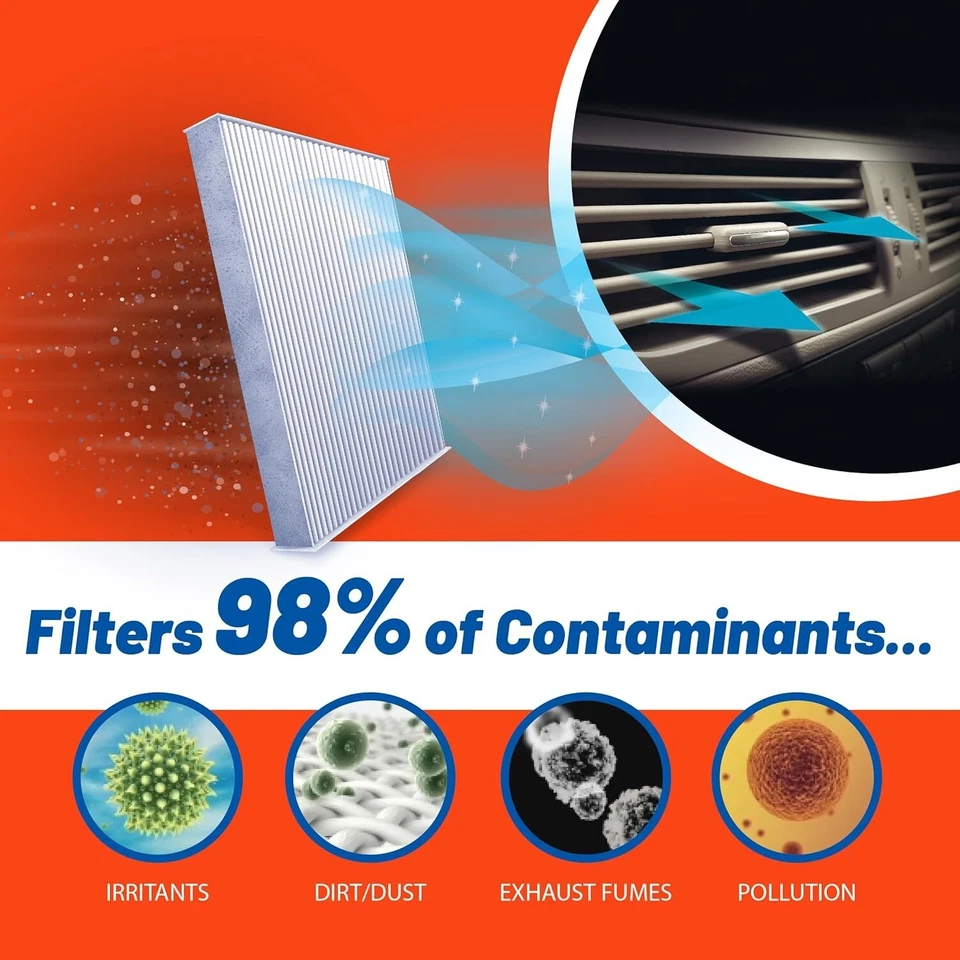 Marco de filtro de aire de cabina CF10285 2 PIEZAS Foto 2 de 4