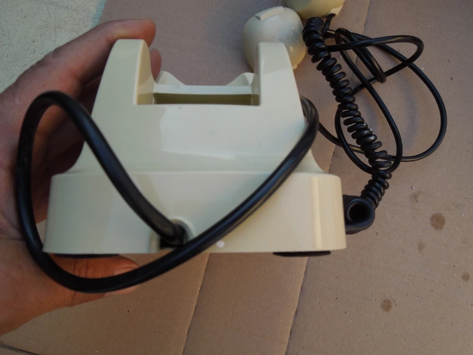 Telefono vintage AVORIO DESIGN SIEMENS AUSO EPOCA 1980 SIP (12) - Immagine 4 di 4