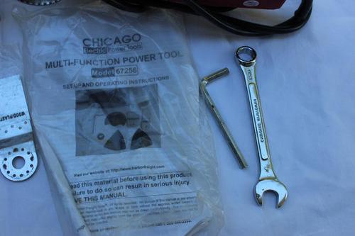MULTIFUNCTION POWER TOOL #67256 CHICAGO ELECTRIC SCRAPER SAW BLADE IN BOX - Picture 4 of 6