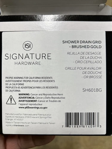 Signature Hardware 481472 Shower Drains Shower Accessories - Picture 2 of 2