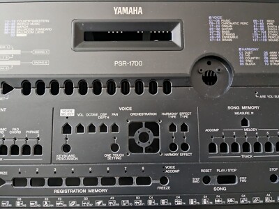 鍵盤楽器 YAMAHA PSR-1700 PSR 1700 com drive USB - YouTube