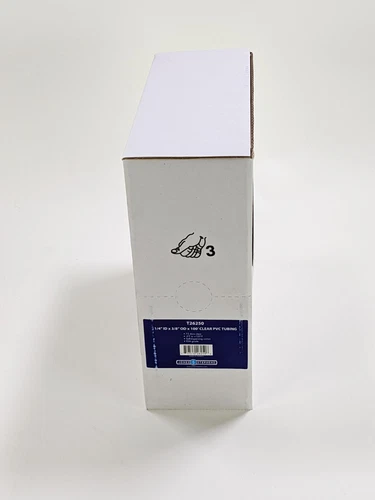 Jones Stephens T26250 1/4" ID X 3/8" OD X 100' CLEAR TUBING VINYL - Picture 2 of 3