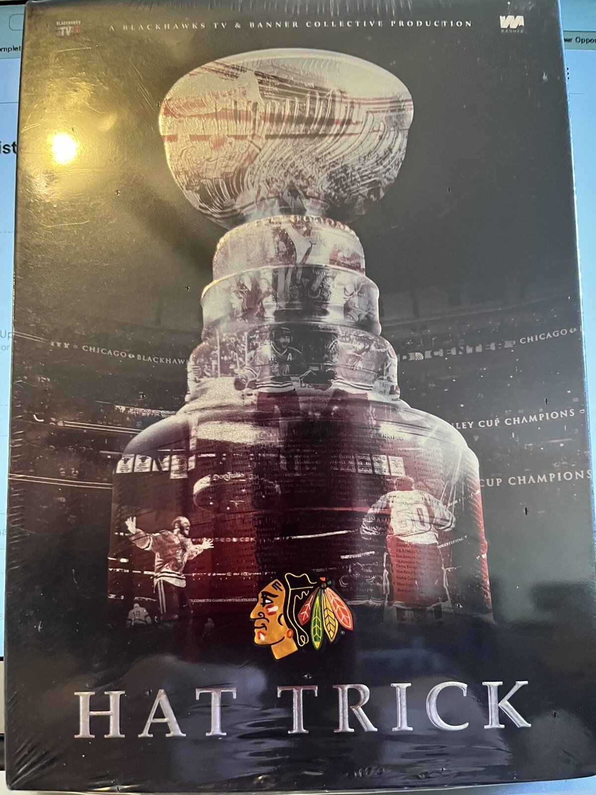 Hat Trick Chicago Blackhawks Stanley Cup Champions (DVD, 2015) NEW eBay