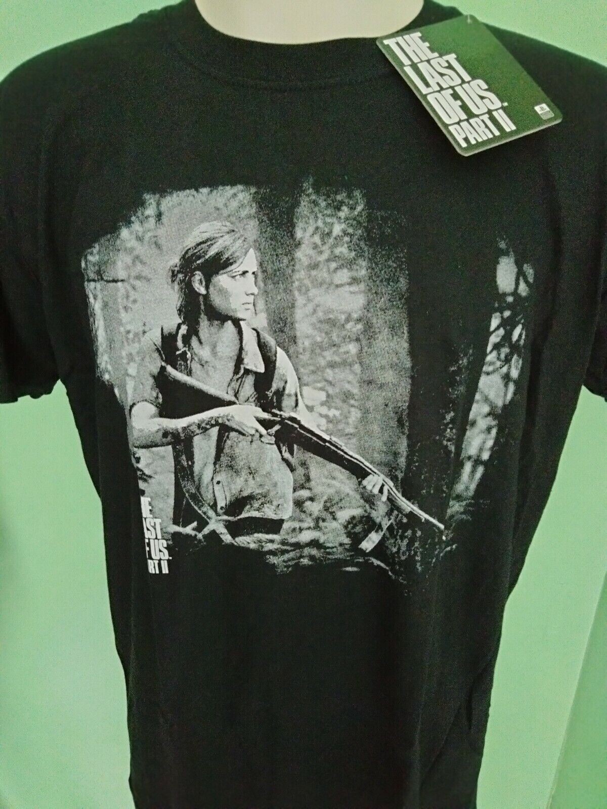 The Last Of Us Part Ii Ellie'S Tattoo Men'S T Shirt – BlacksWhite