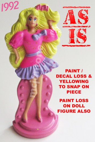 McDonald's 1992 BARBIE Mattel DOLL Ballerina BRIDE Cake Topper YOUR Toy CHOICE - Picture 14 of 36