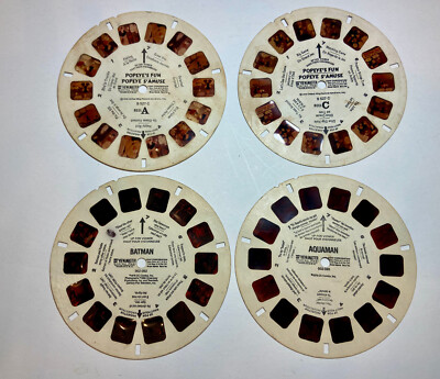 Vintage 1970s GAF ViewMaster 3D, with 12 Vintage View Master Reels