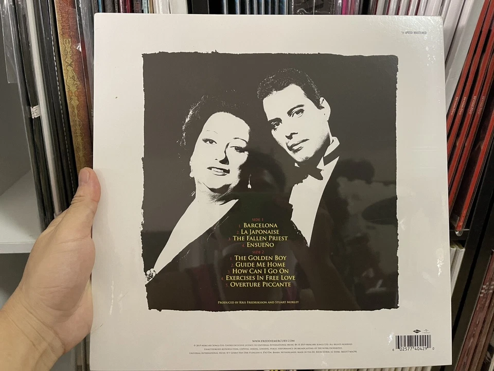 Freddie Mercury & Montserrat Caballé – Barcelona EU Vinyl, LP Special Edition - Image 2 of 2