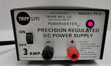 Tripp Lite Model PR-3 Powerverter Precision Regulated 3 AMP DC Power Supply