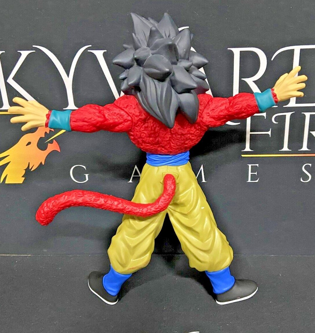 Tirelire Dragon Ball GT Goku SS4 Bandai – Figurine Coin Bank SSJ4, Occasion
