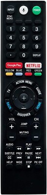 NEW RMF-TX200U Voice Remote Control Replace for Sony TV