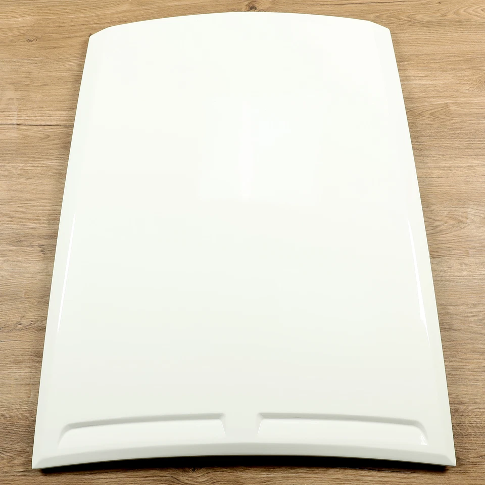 HECASA ABS Hood Scoop White Painted For 2015 2016 2017 Ford Mustang Foto 4 de 4