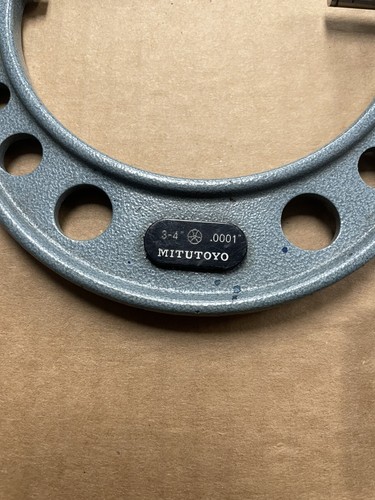 Mitutoyo Mechanical Outside Micrometer Set 10 Piece - Picture 7 of 16