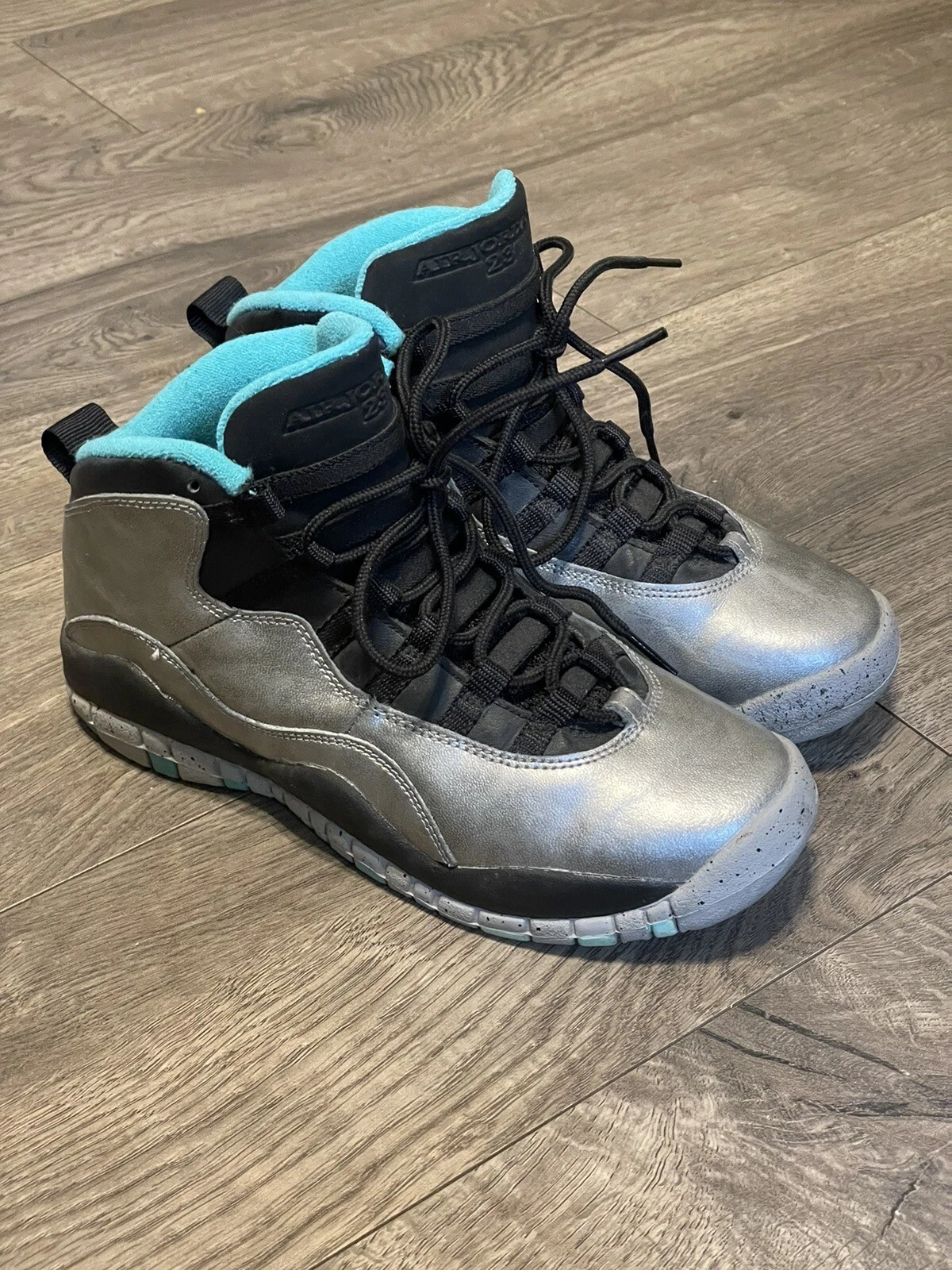 Nike Air Jordan X 10 Retro 2015 Lady Liberty gioventù taglia 5 5Y 705179 045