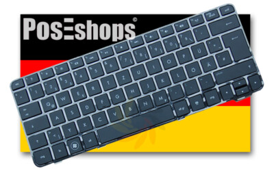 Orig. QWERTZ Tastatur HP Touchsmart TM2 CQ32 G32 DV3-4000 Serie mit Rahmen