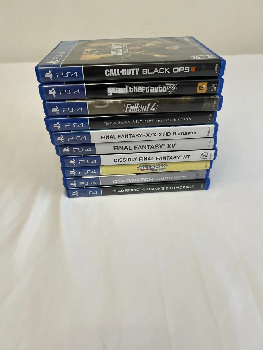 Sony Playstation 4 Ps4 games bundle lot 10 Great Condition Call Of Duty GTA  V