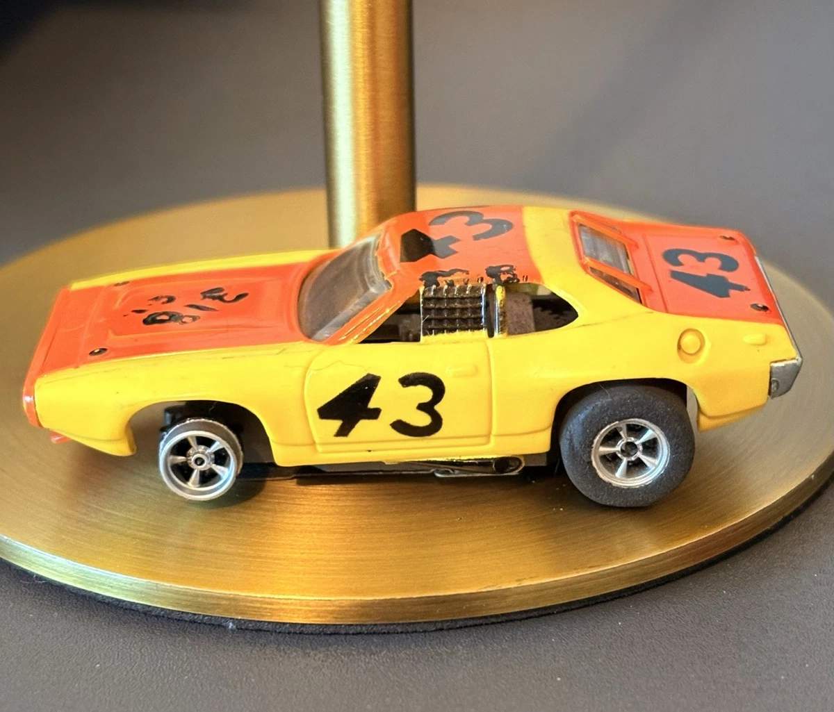 Sympa Nice Rare ! Afx Aurora Slot Car Bmw Afx Racing N° 3 - a Reparer