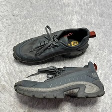 Caterpillar Intruder Lightning Sneaker Shoes Gray Mesh Low Top Mens US Size 10.5