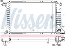 NISSENS 71444 Wärmetauscher Innenraumheizung Kühler für FIAT BRAVO I (182) BRAVA