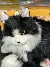 Chongker Interactive Companion Robot Cat Pets, Handmade Weighted Stuffed Animals