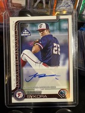 2025 Topps Pro Debut - Travis Sykora #PD-8 Autographs (AU, RC)