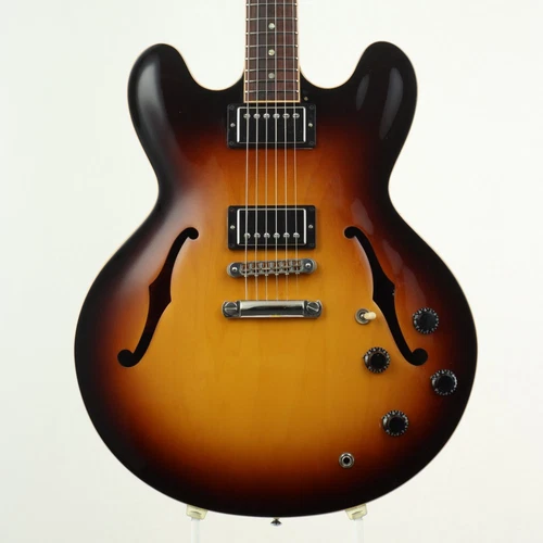 Gibson Memphos ES-335 Dot Reissue Plain Top Vintage Sunburst [SN 13513732]