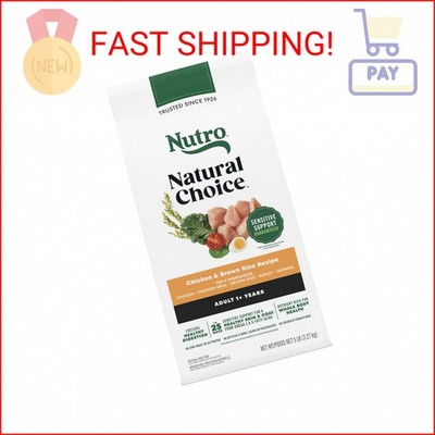 Nutro Natural Choice Dry Dog Food, Adult Dog Food Dry Chicken and Brown  Rice Rec | eBay