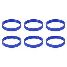 6Pcs Bracelets Wristbands 1/2 Inch Width for Sports Club Dark Blue