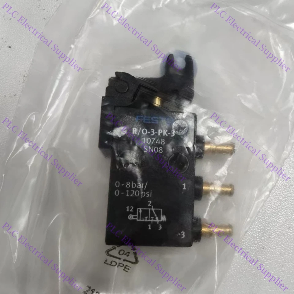  1 PCS New FESTO R/O-3-PK-3 10748 Roller Lever Valve High Quality Fast Shipping - Image 2 of 3