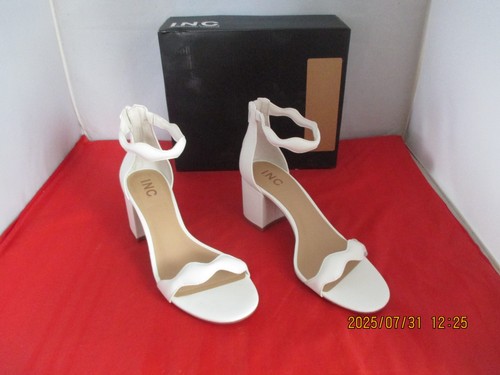 I.N.C. Sandali International Concepts Sollisa $79 - taglia USA 9 1/2 - bianco - 1279 - Foto 7 di 12