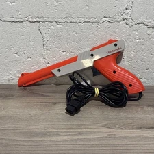 Original Orange Nintendo NES Zapper Duck Hunt Gun NES-005 parts