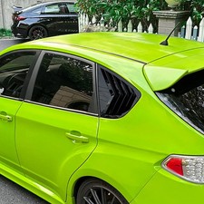 Passend für Subaru Impreza STI 2008-2014 Schrägheck Fensterblenden Schwarz
