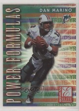 1999 Donruss Elite Power Formulas 348/3500 Dan Marino #4 HOF ni4