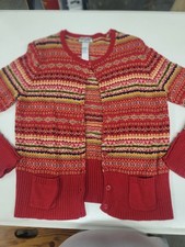 Women's Knitted Cardigan Sweater TIARA INTERNATIONAL Size M