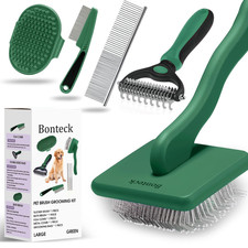 Dog Slicker Brush for Dogs Grooming Kit 5PCS  Large Dog Brush for Goldendoodles