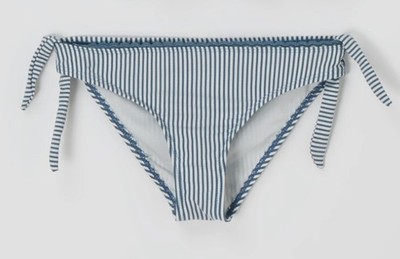 Shiwi Mädchen Badehose Schwimmhose Bikinihose, Blau/Weiß, 140cm 10-11 Jahre