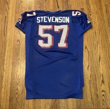 Kansas Jayhawks Jason Stevenson Game Worn 2000 Nike NCAA College Football Jersey