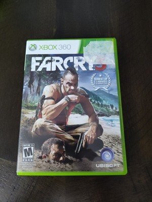 Far Cry 3 (Microsoft Xbox 360, 2012) Complete With Manual